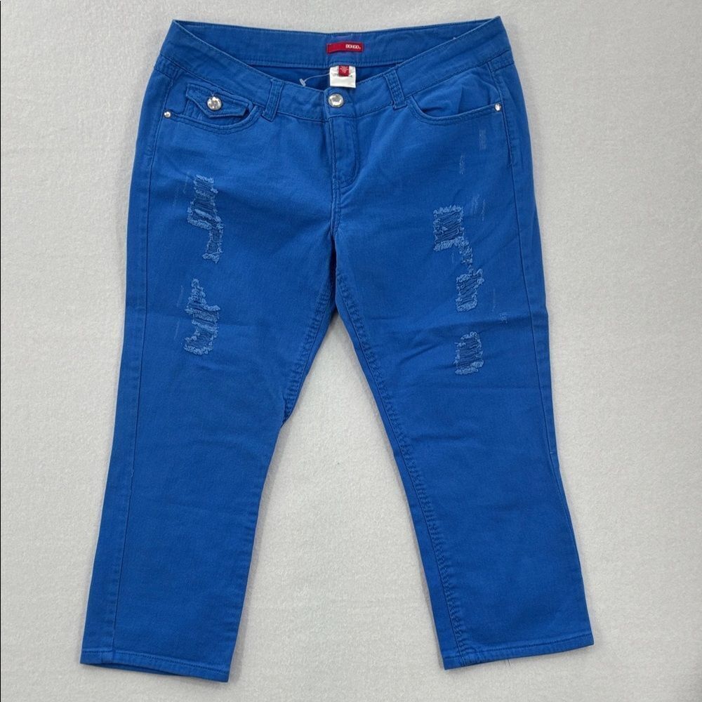 3For$20 BONGO Royal Blue Cropped Jeans size: 13
